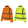 Traega Hi Vis Waterproof Bomber Jacket - Yellow or Orange