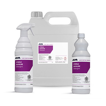 Sterile Alkaline Surface Detergent in WFI for Cleanrooms