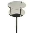 Stainless Steel Two-Tiered Floor Stand for Settle Plates